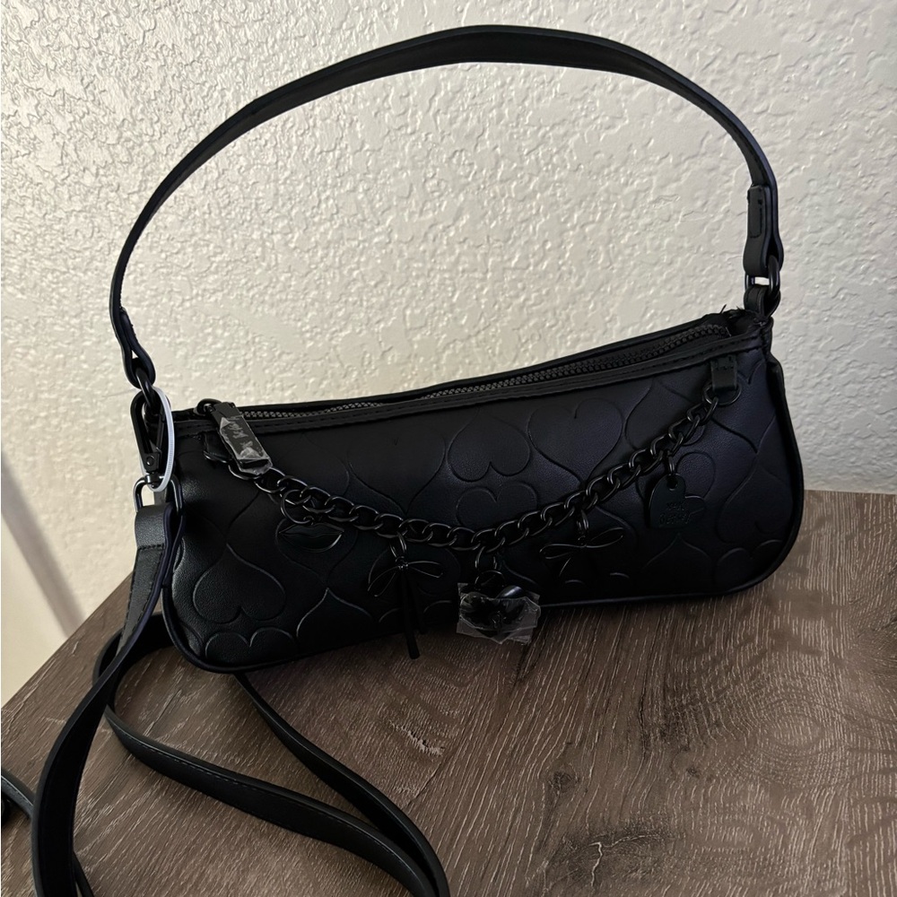 NWT Betsy Johnson Handbag with Crossbody Strap